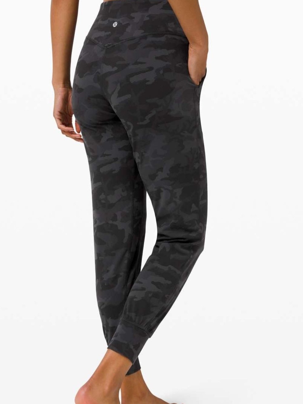Lululemon Align Joggers-  Black Gray Camo